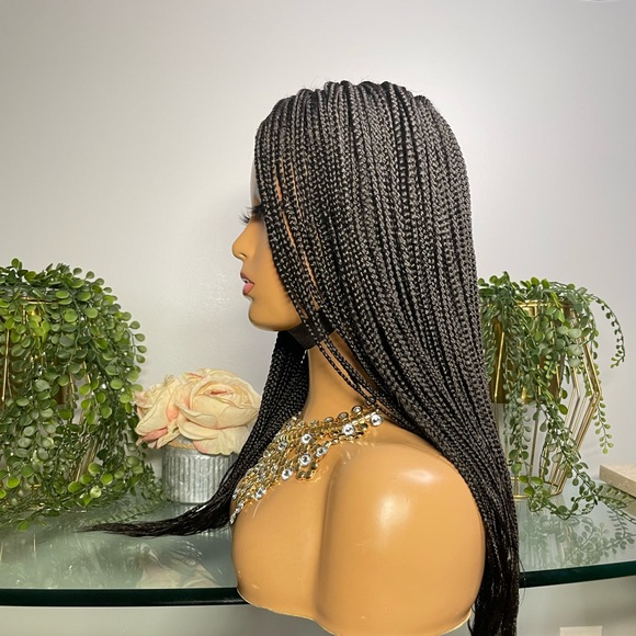 Frontal Knotless Braided Wig - Picture 2 of 5